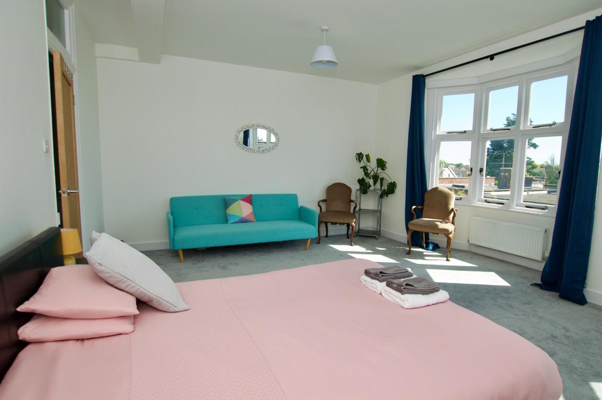 شقة Beautiful Large 3-Bed Coastal Flat With Parking. فرينتون أون سي المظهر الخارجي الصورة